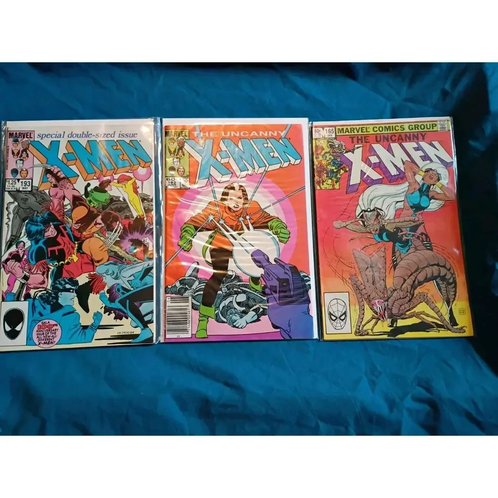 The Uncanny X-Men Lot Of 16 Comics #165-339 Marvel #211! Storm Wolverine VF/NM